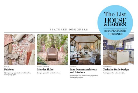 House and Garden Featured Designer Website Blog