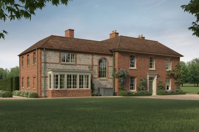 Traditional Country Home in a Georgian Style 2