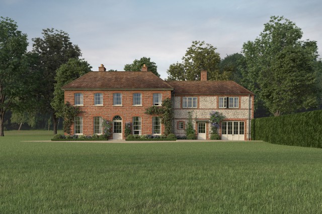 Traditional Country Home in a Georgian Style 3