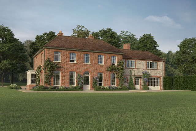 Traditional Country Home in a Georgian Style 4