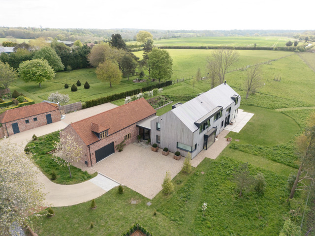 Ashridge farm house drone 5