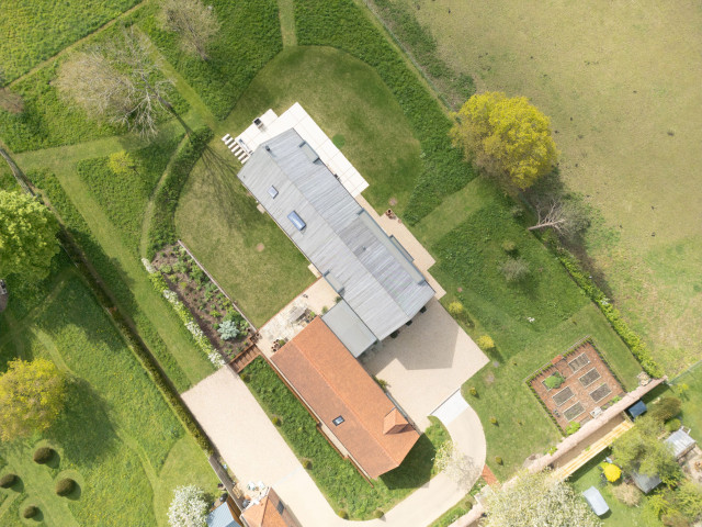 Ashridge farm house drone 9