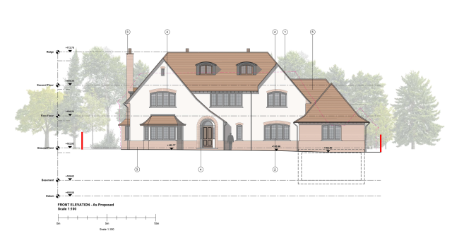 TAD 324 Rendered Elevations front