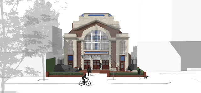 front view